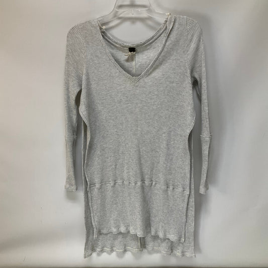 Grey Top Long Sleeve Free People, Size S