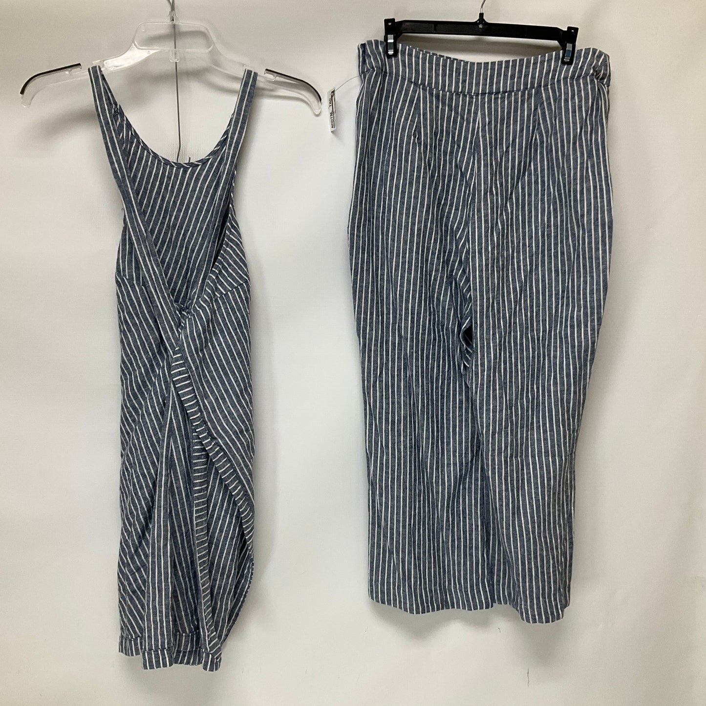 Striped Pattern Pants Set 2pc Free People, Size 10