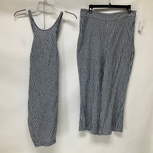 Striped Pattern Pants Set 2pc Free People, Size 10