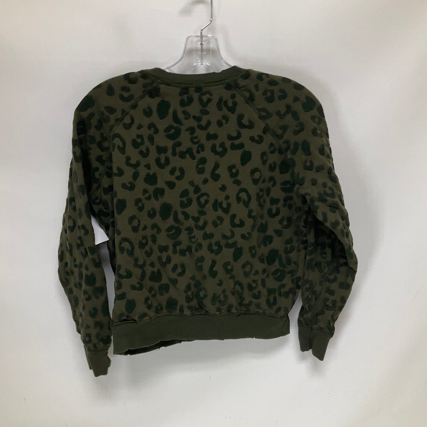 Animal Print Top Long Sleeve Rails, Size Xs