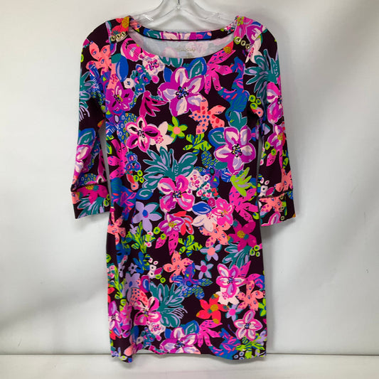 Dress Casual Midi By Lilly Pulitzer In Multi-colored, Size: Xs