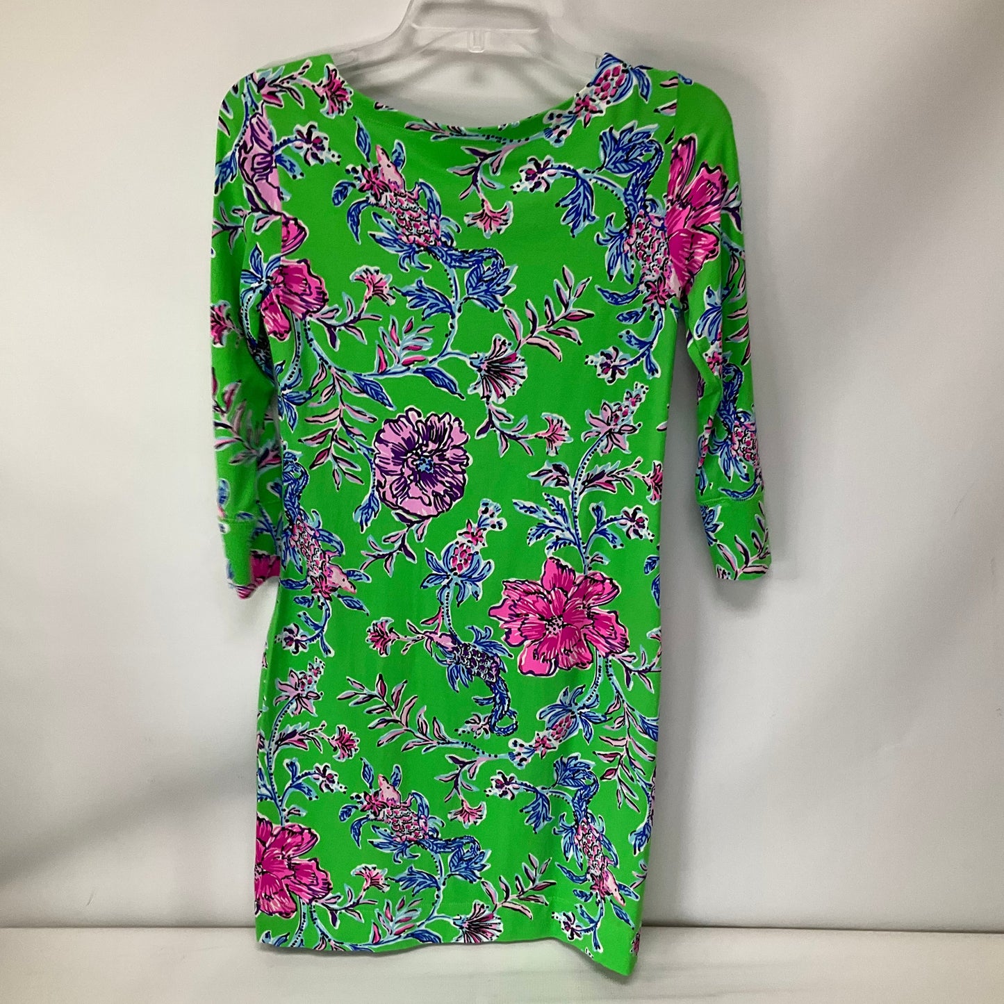 Dress Casual Midi By Lilly Pulitzer In Multi-colored, Size: Xs