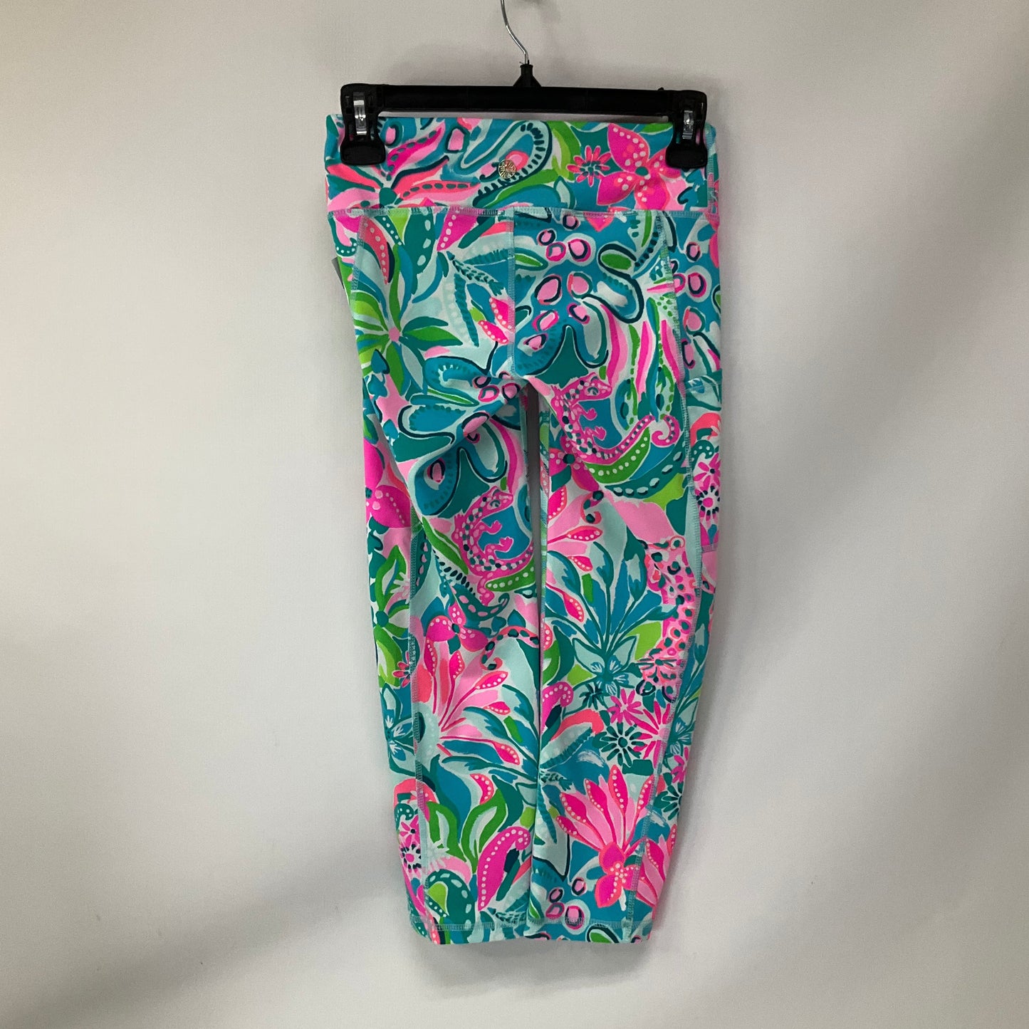 Athletic Leggings Capris By Lilly Pulitzer In Multi-colored, Size: Xs