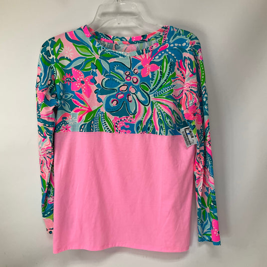 Top Long Sleeve By Lilly Pulitzer In Multi-colored, Size: Xxs