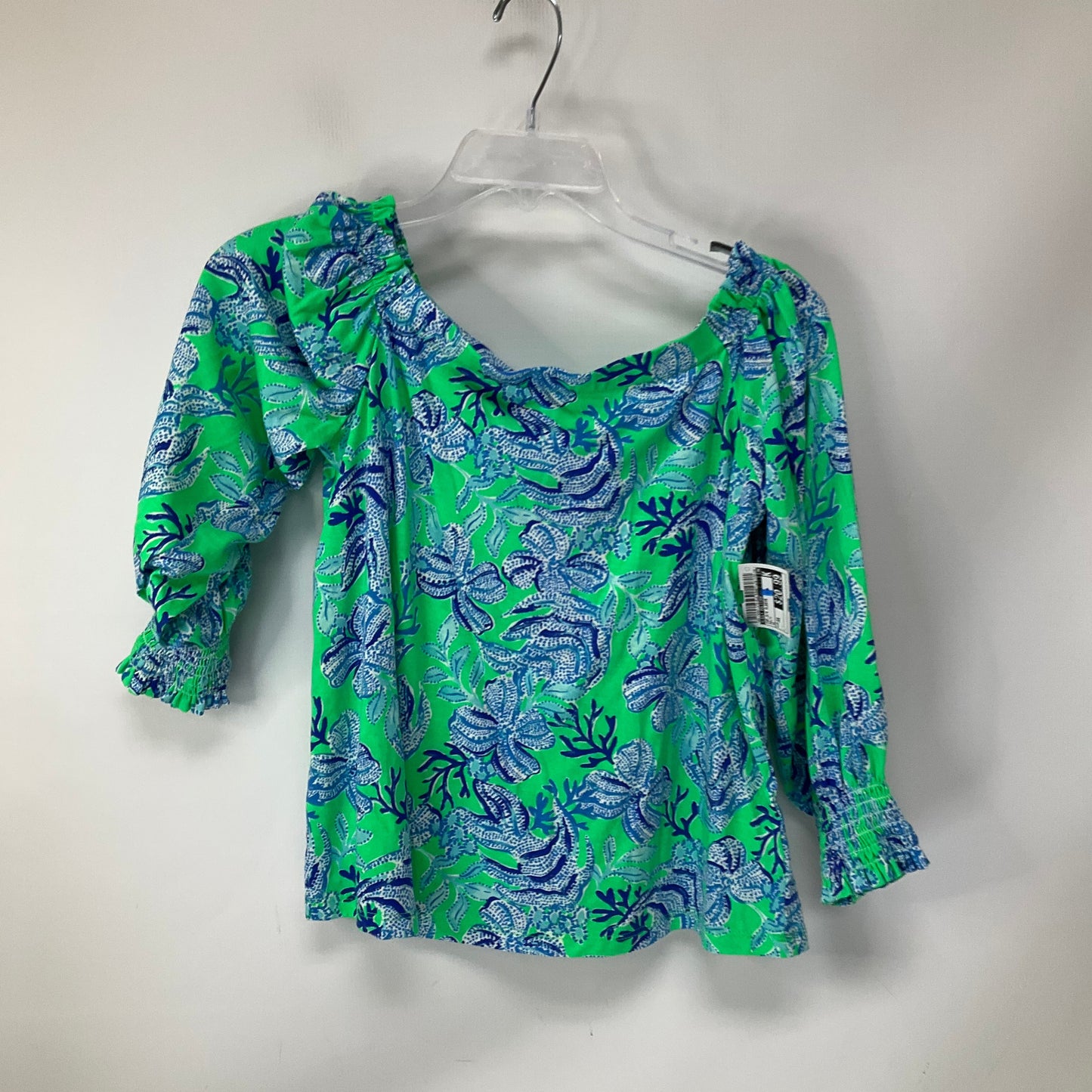 Top 3/4 Sleeve By Lilly Pulitzer In Multi-colored, Size: Xs