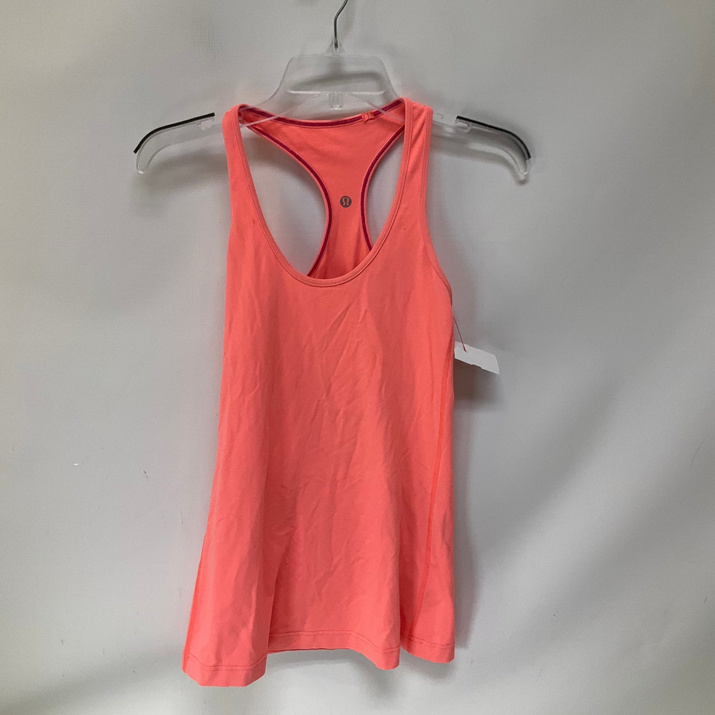 Athletic Tank Top By Lululemon In Orange, Size: 4