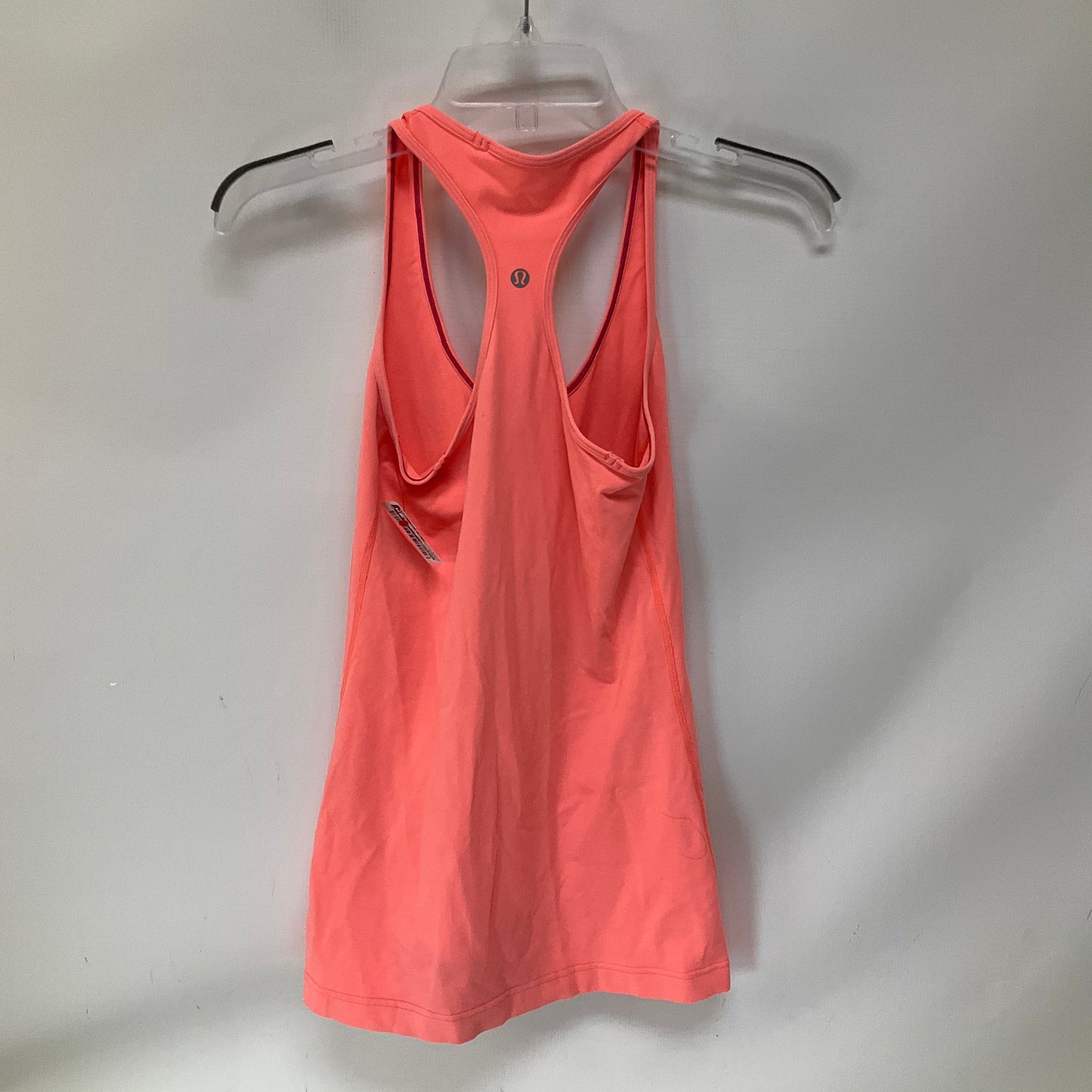 Athletic Tank Top By Lululemon In Orange, Size: 4