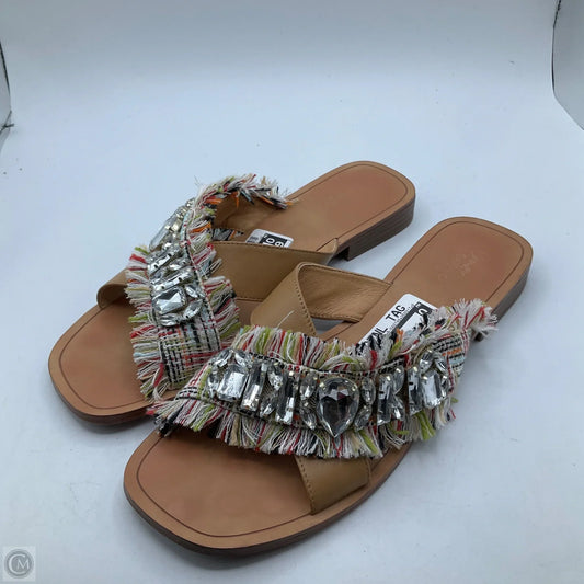 Sandals Flats By Crown Vintage In Multi-colored, Size: 11