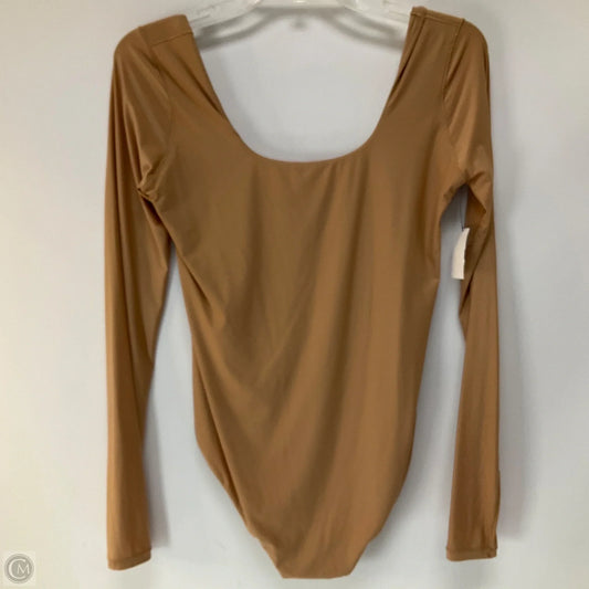 Bodysuit By Aerie In Tan, Size: Xl
