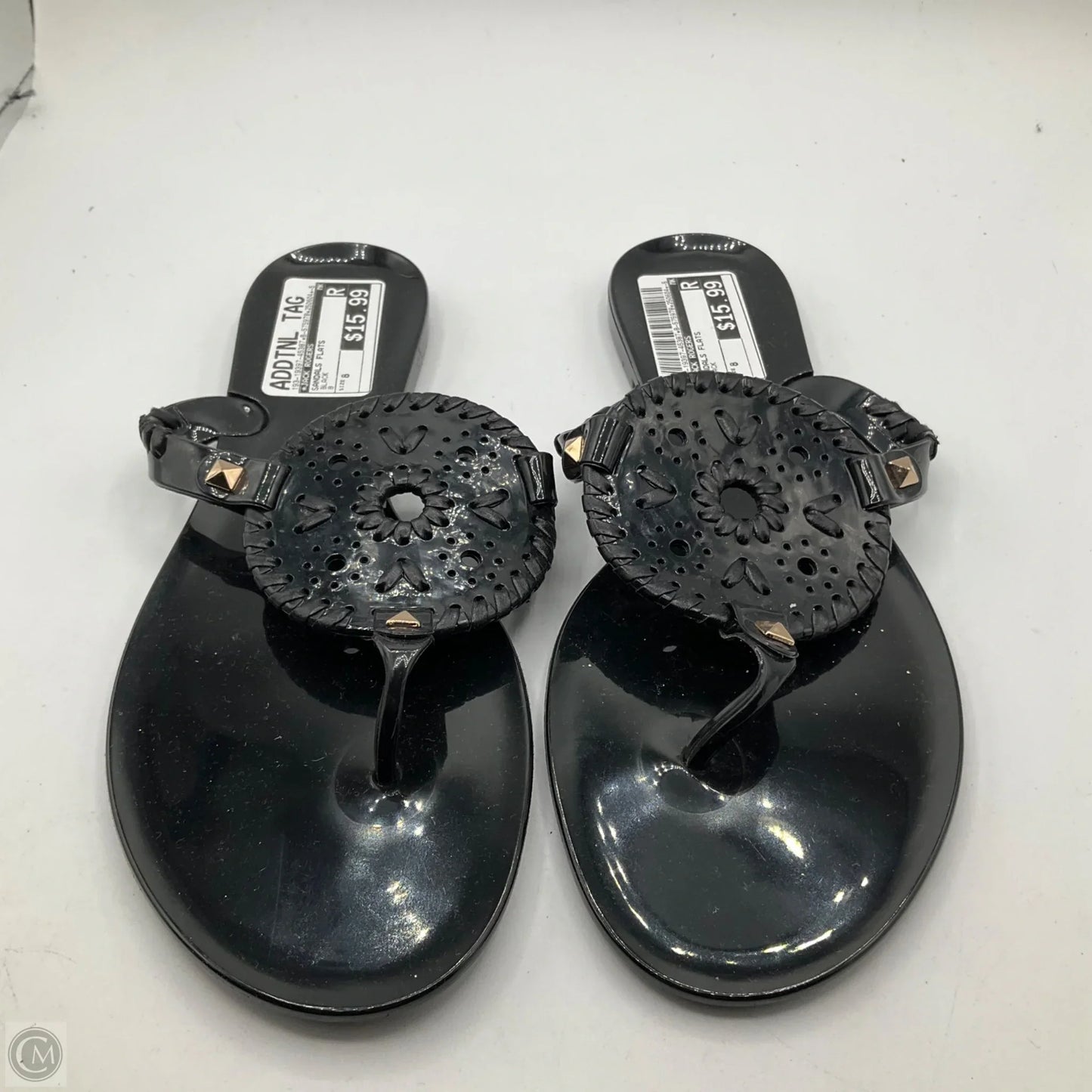 Sandals Flats By Jack Rogers In Black, Size: 8