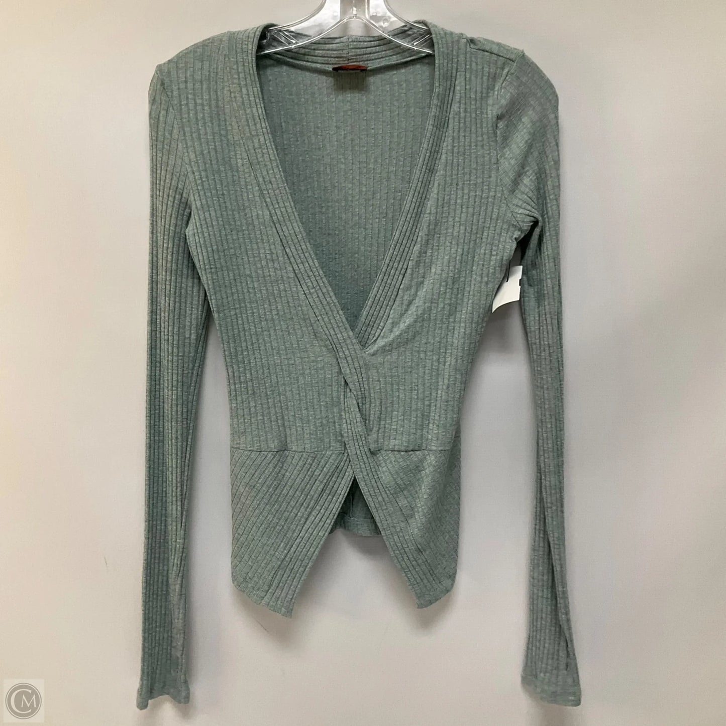 Top Long Sleeve By Cma In Green, Size: L