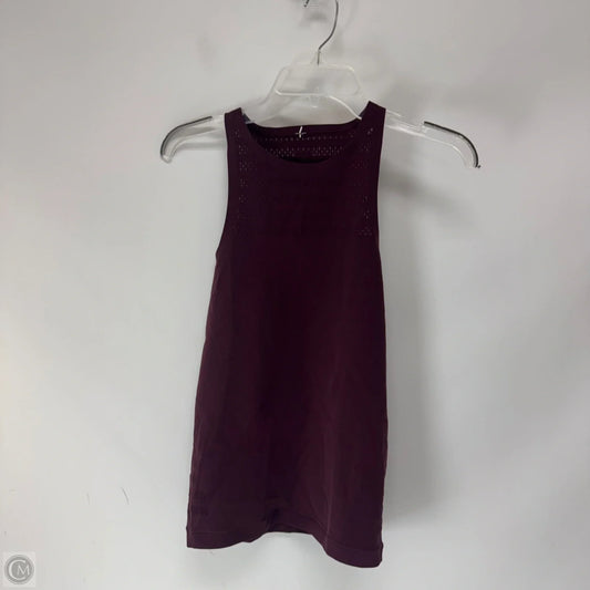 Athletic Tank Top By Lululemon In Red, Size: 6