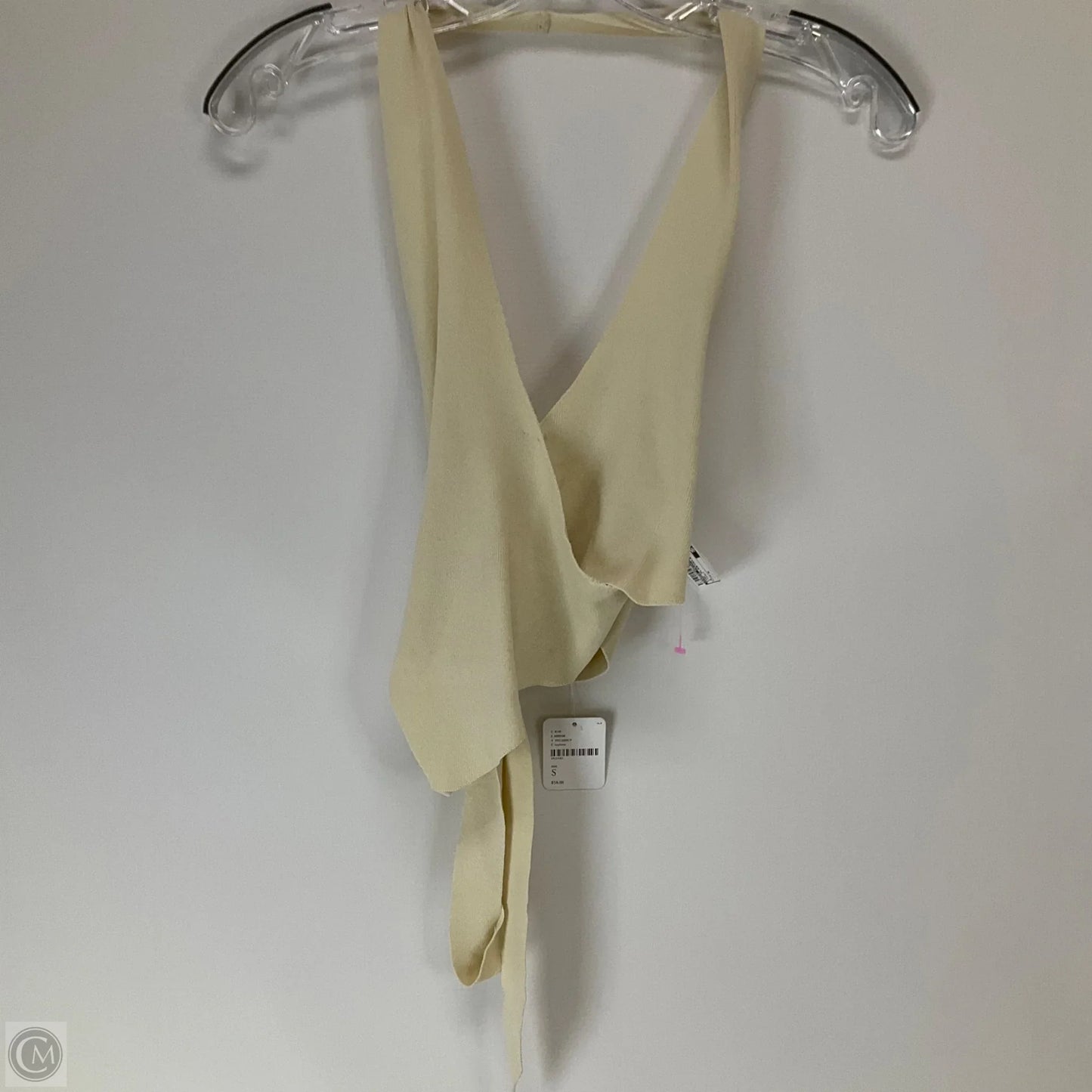 Top Sleeveless By Free People In Ivory, Size: S