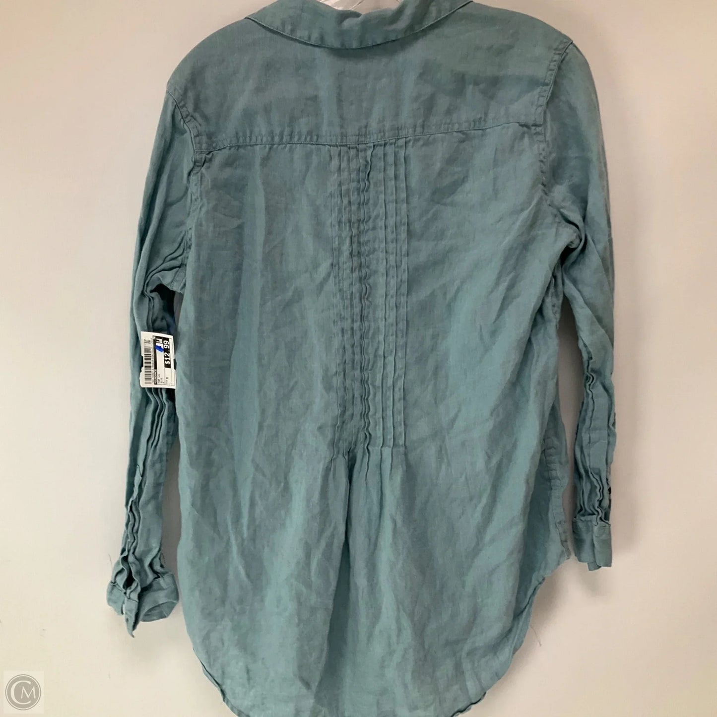 Top Long Sleeve By Sundance In Blue, Size: M