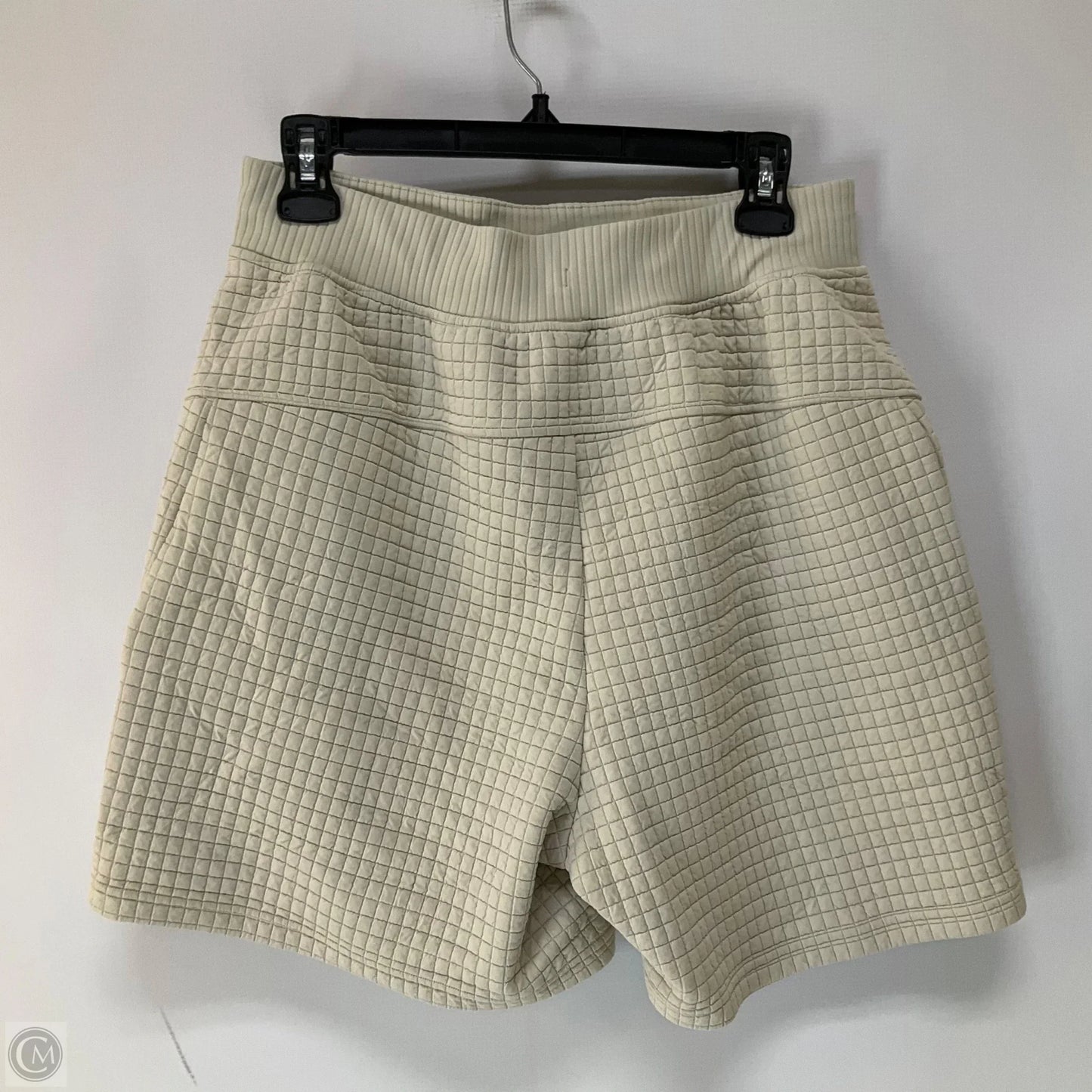 Athletic Shorts By Lululemon In Tan, Size: 8