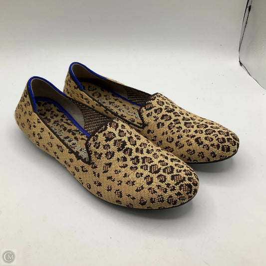 Shoes Flats By Rothys In Animal Print, Size: 10