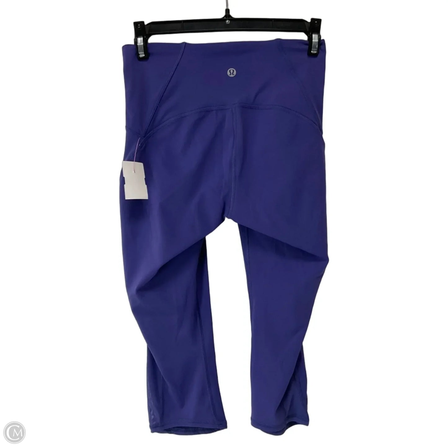 Athletic Leggings Capris By Lululemon In Blue & Brown, Size: 4