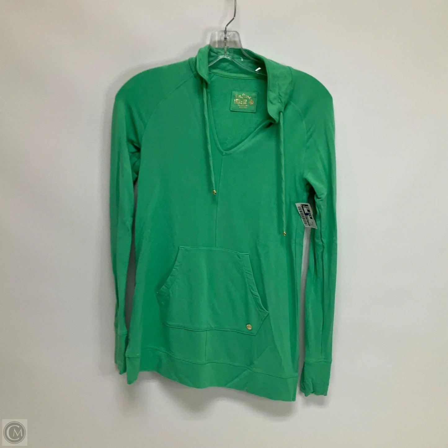 Top Long Sleeve Designer By Lilly Pulitzer In Green, Size: Xxs
