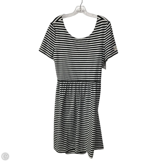 Dress Designer By Kate Spade In Striped Pattern, Size: Xl