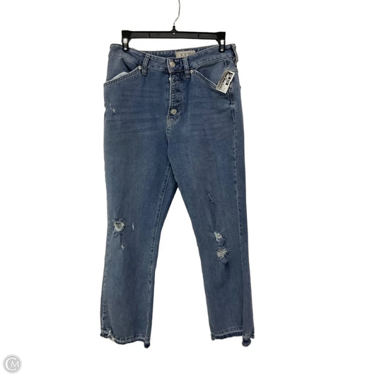 Jeans Straight By We The Free In Blue Denim, Size: 6