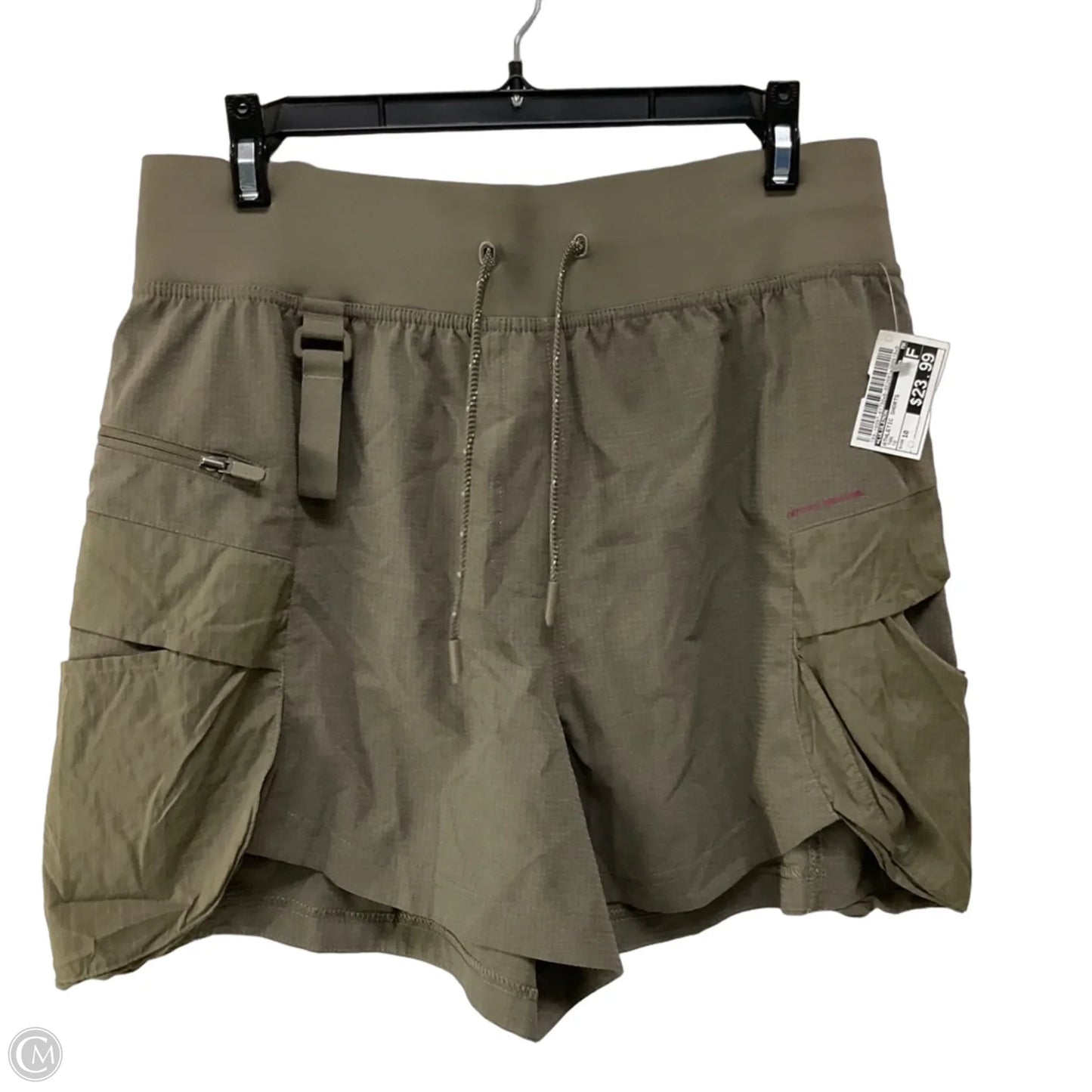 Athletic Shorts By Lululemon In Tan, Size: 10