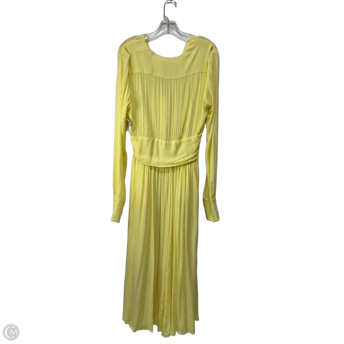 Dress Casual Maxi By Cma In Yellow, Size: 10