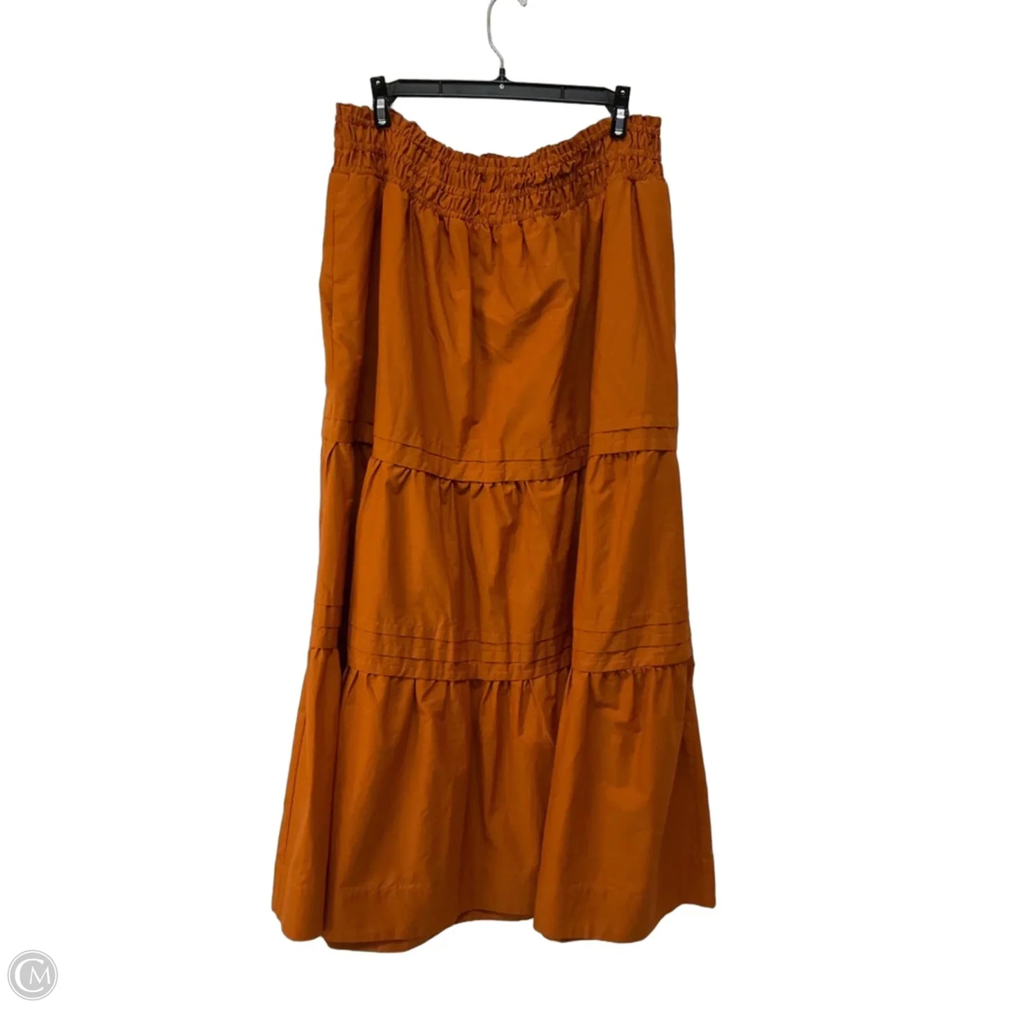 Skirt Maxi By Maeve In Orange, Size: L