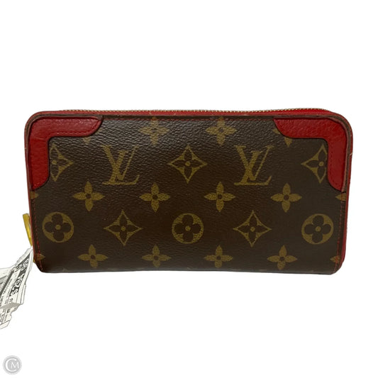 Wallet Luxury Designer By Louis Vuitton, Size: Medium