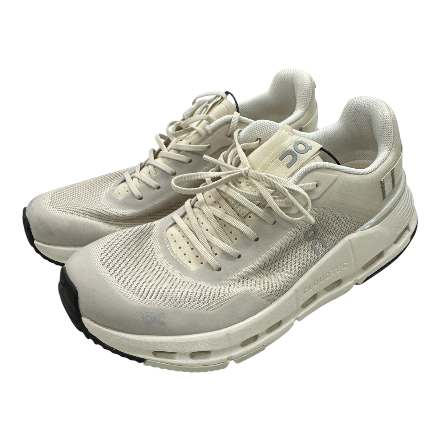 Shoes Athletic By On Cloud In Cream & White, Size:7.5