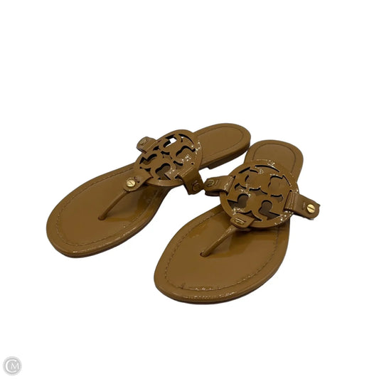 Sandals Designer By Tory Burch In Tan, Size: 7