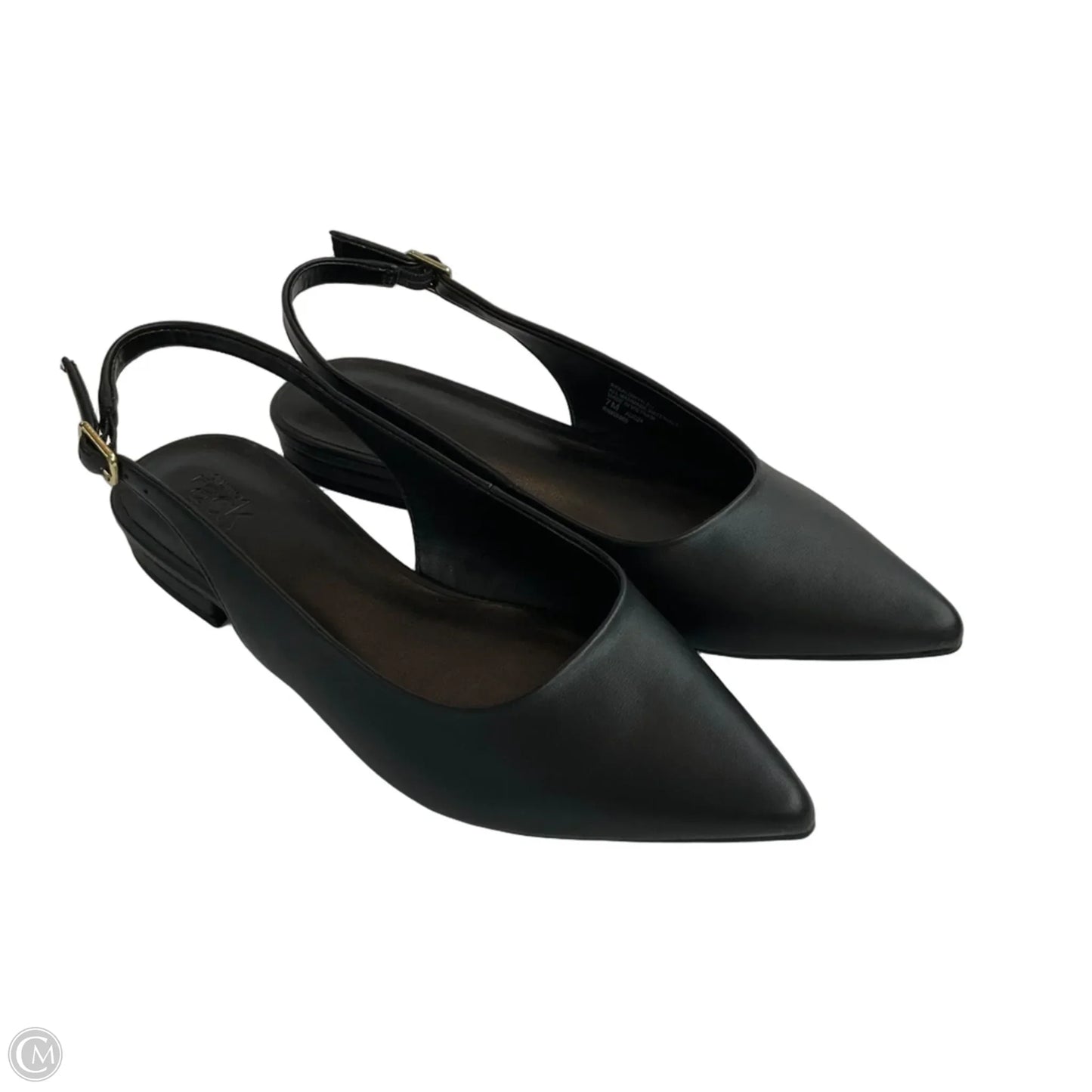 Shoes Flats By Cmc In Black, Size: 7