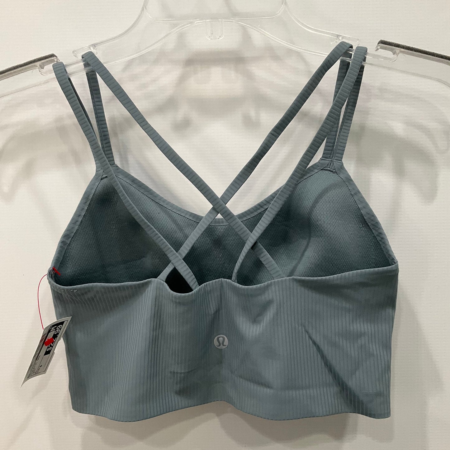 Athletic Bra By Lululemon In Grey, Size: 6