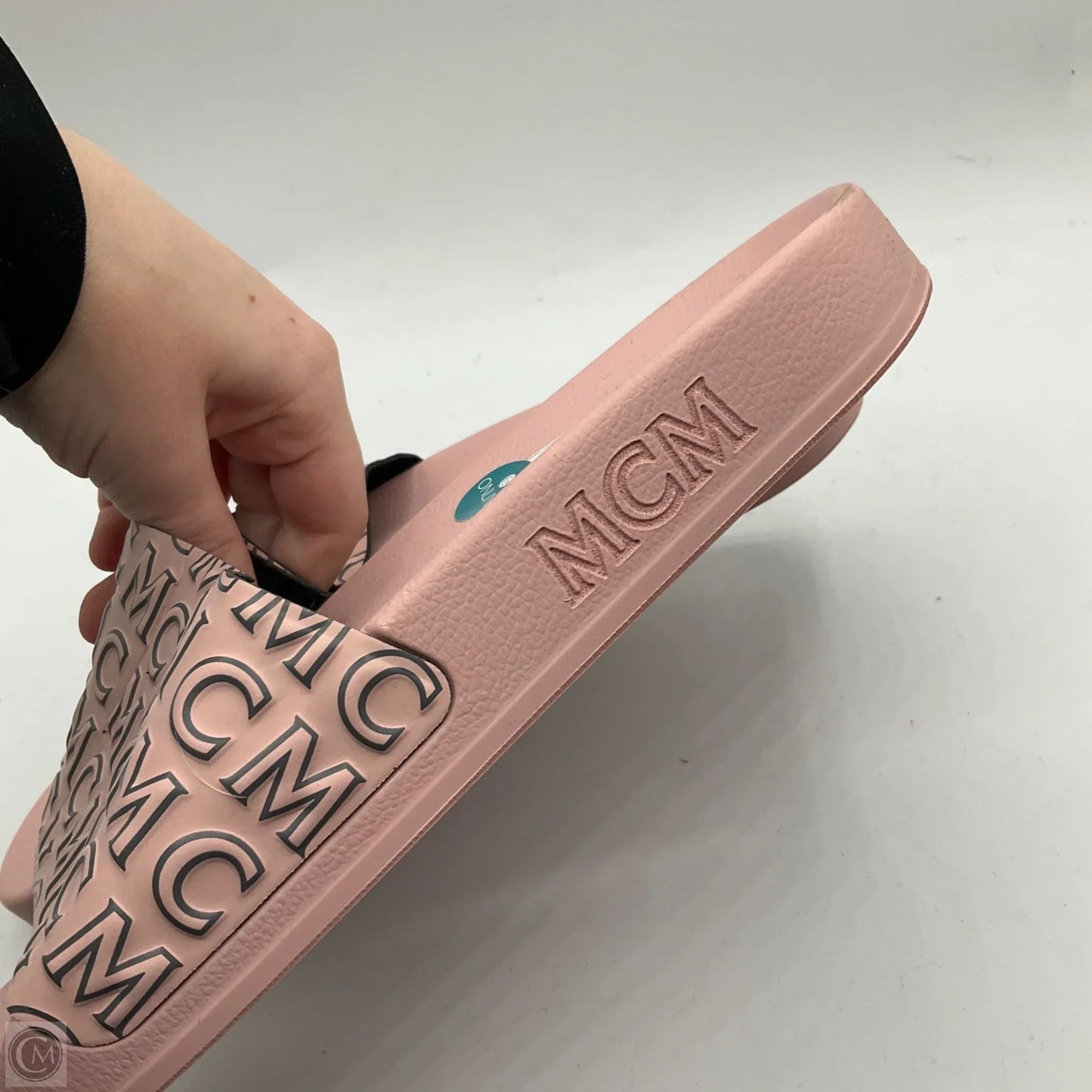 Shoes Luxury Designer By Mcm In Pink, Size: 7