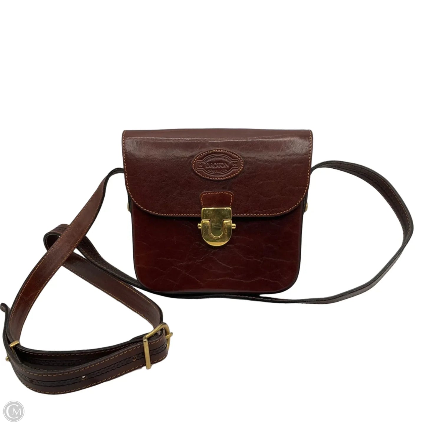 Crossbody Leather By oroton, Size: Small