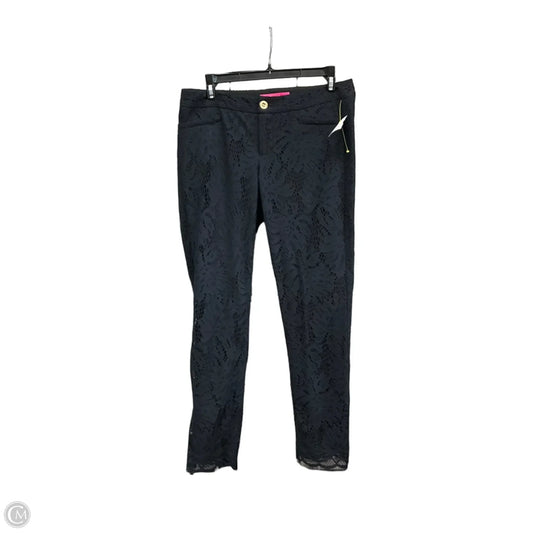 Pants Designer By Lilly Pulitzer In Black, Size: 4