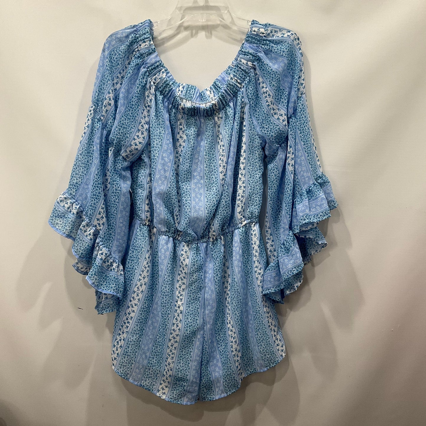 Light Blue Romper Indulge, Size Xl