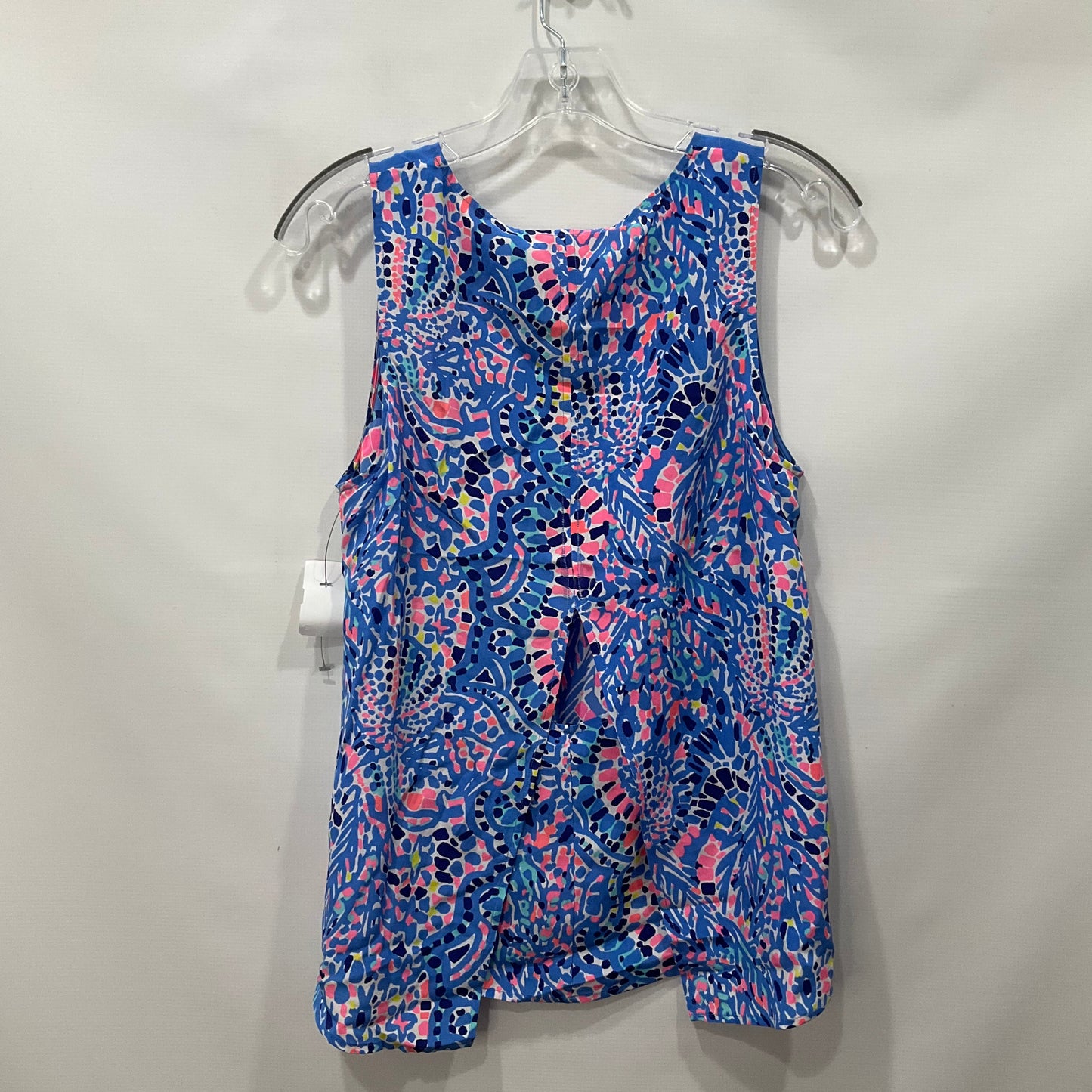 Blue Top Sleeveless Lilly Pulitzer, Size S