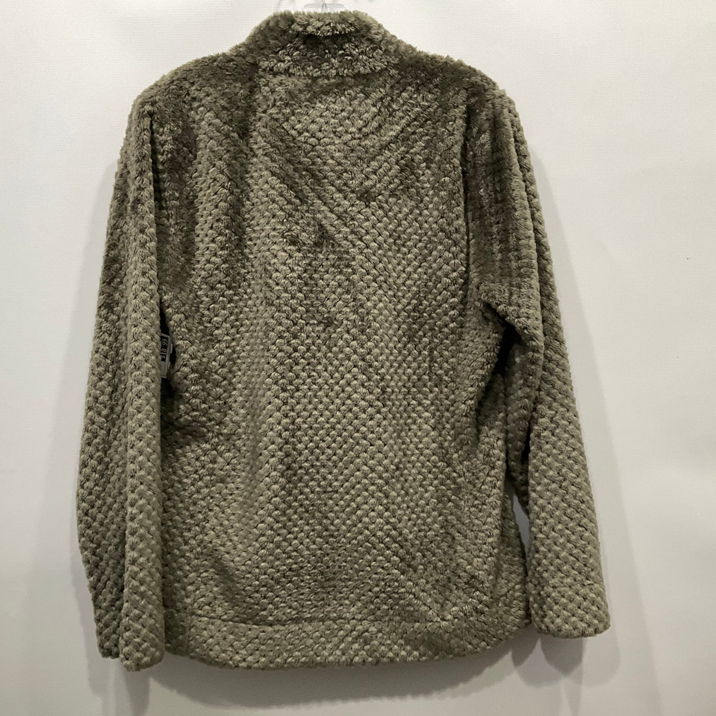 Jacket Faux Fur & Sherpa By Calvin Klein In Green, Size: M