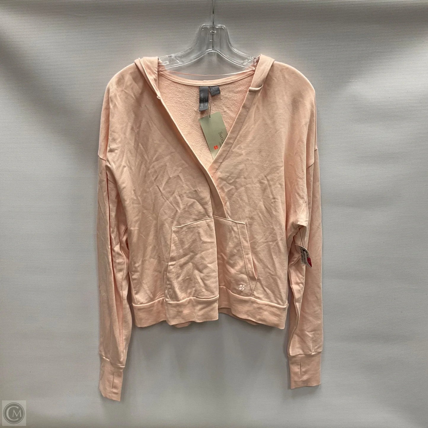Sweatshirt Hoodie By Sweaty Betty In Pink, Size: S