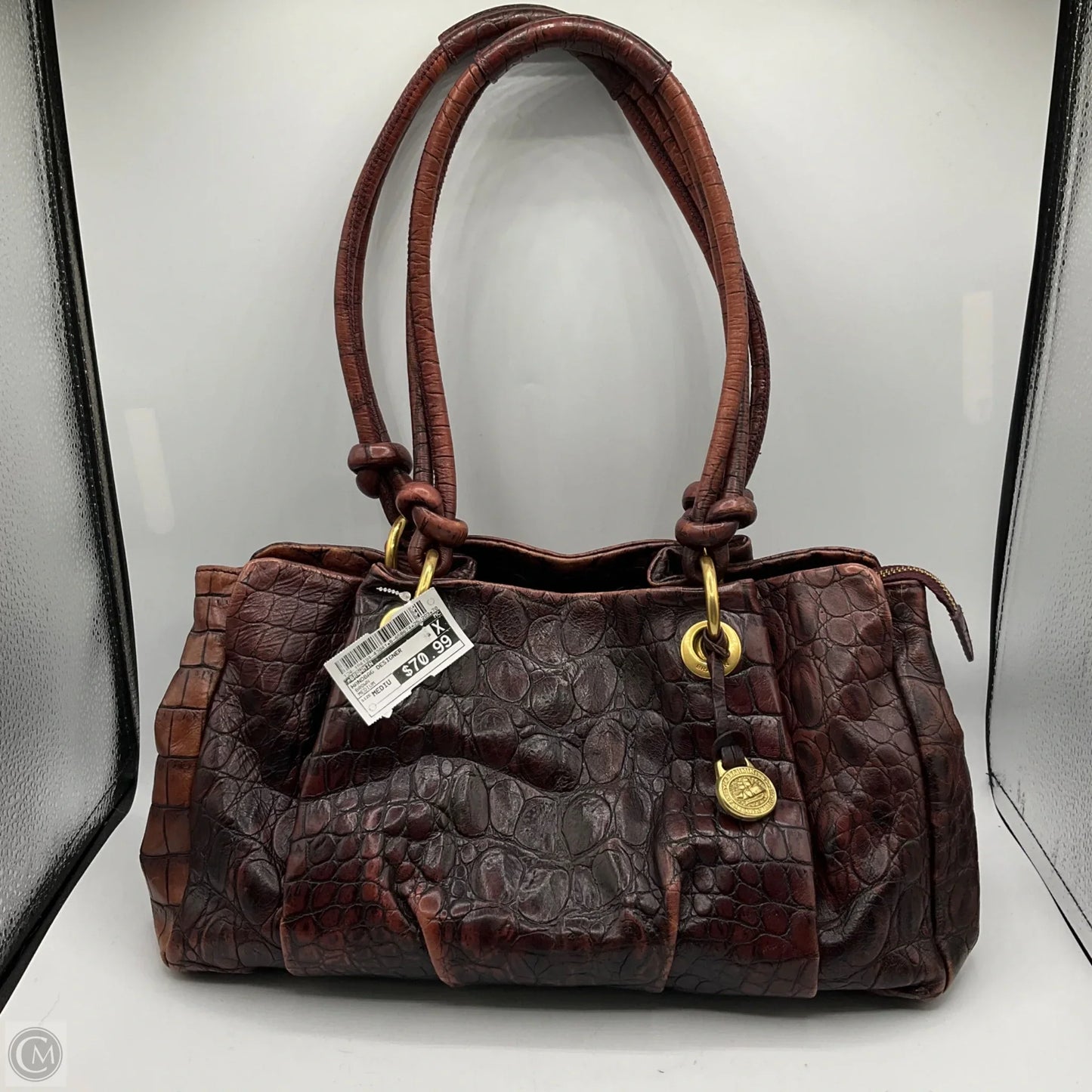 Handbag Designer By Brahmin, Size: Medium