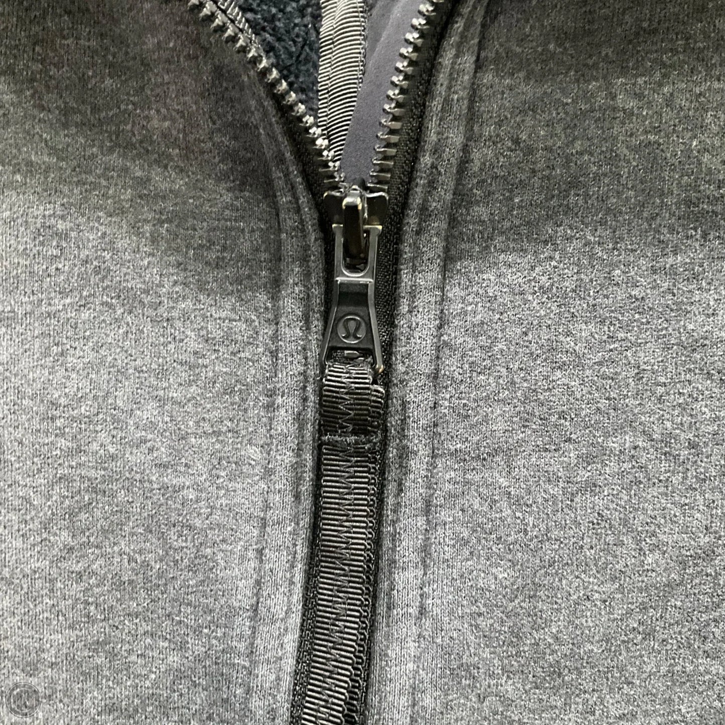 Athletic Jacket By Lululemon In Grey, Size: 4