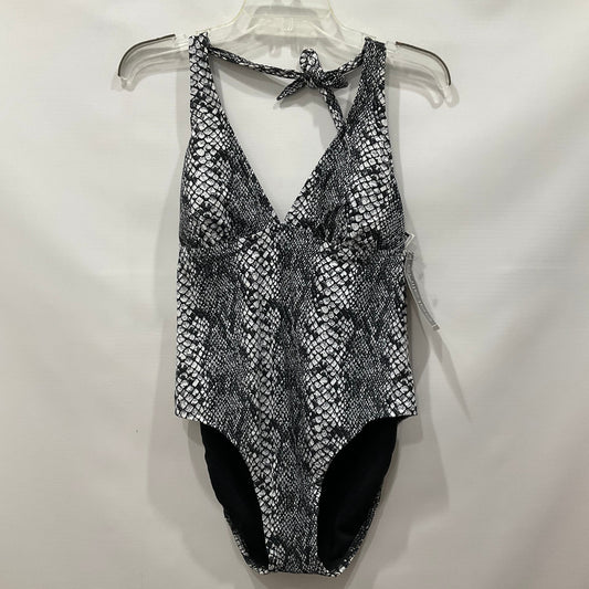 Snakeskin Print Swimsuit Catalina, Size M