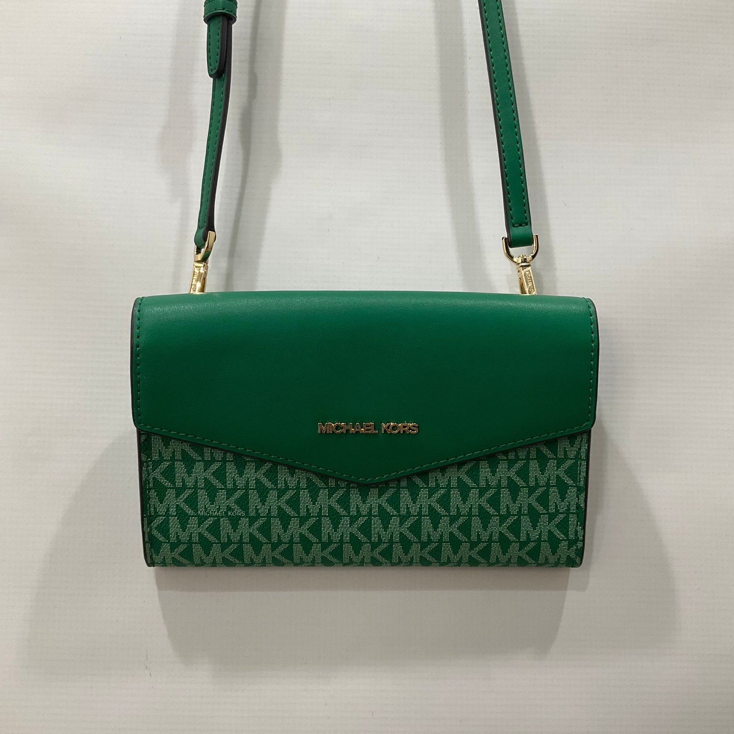 Green Crossbody Designer Michael Kors, Size Small