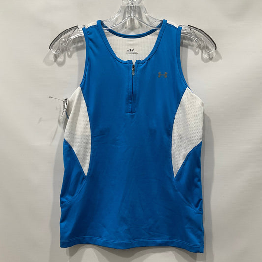 Blue & White Athletic Tank Top Under Armour, Size M