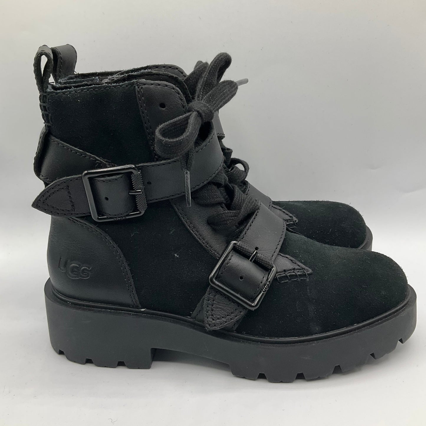 Boots Combat By Ugg In Black, Size: 6