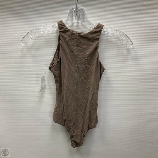 Top Sleeveless By Skims In Brown, Size: Xxs