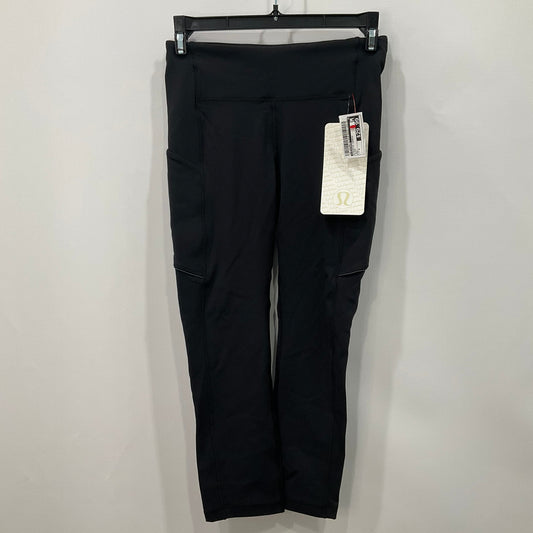 Athletic Capris By Lululemon In Black, Size: 4