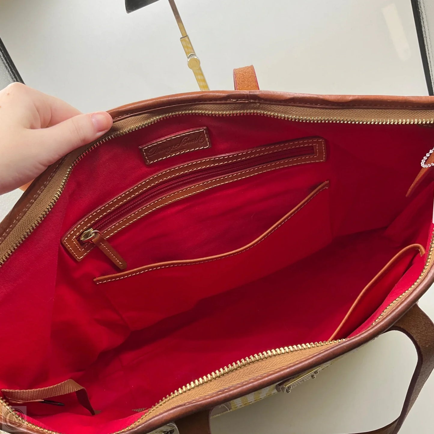 Handbag Designer By Dooney And Bourke, Size: Large