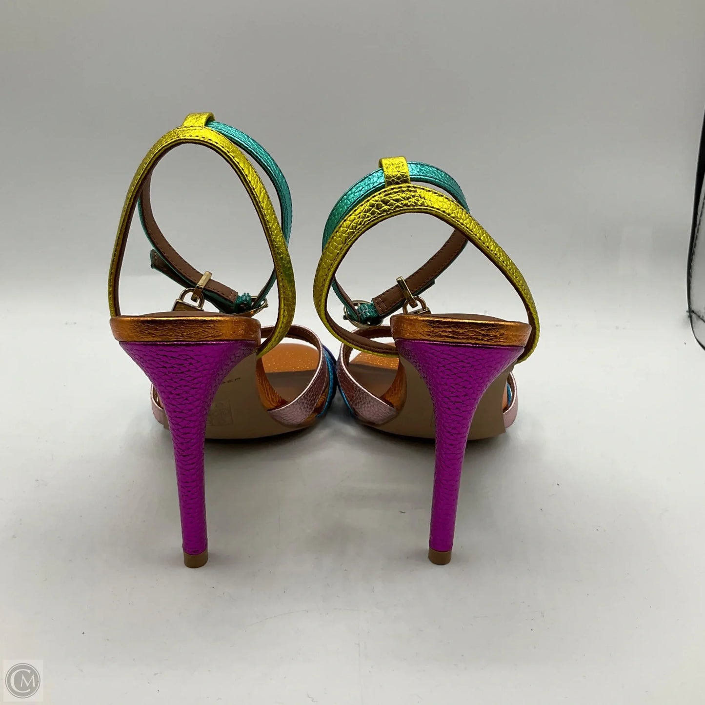 Shoes Designer By Kurt Geiger In Rainbow Print, Size: 6