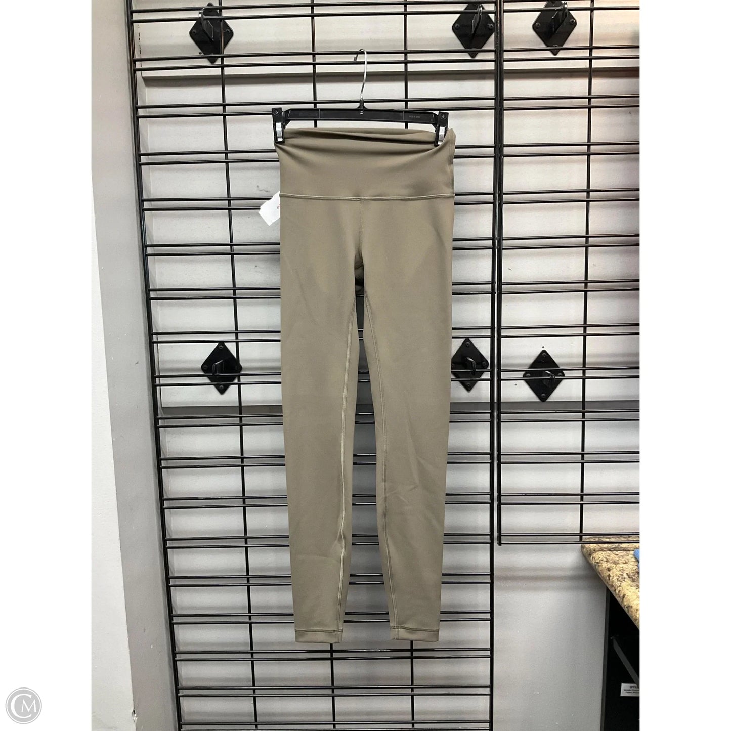 Athletic Leggings By Lululemon In Taupe, Size: 4